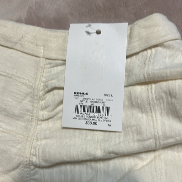 Sonoma Beige dress (Large) - Picture 3 of 3